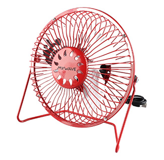 Ventilador Rojo MyWave disponible en Amazon